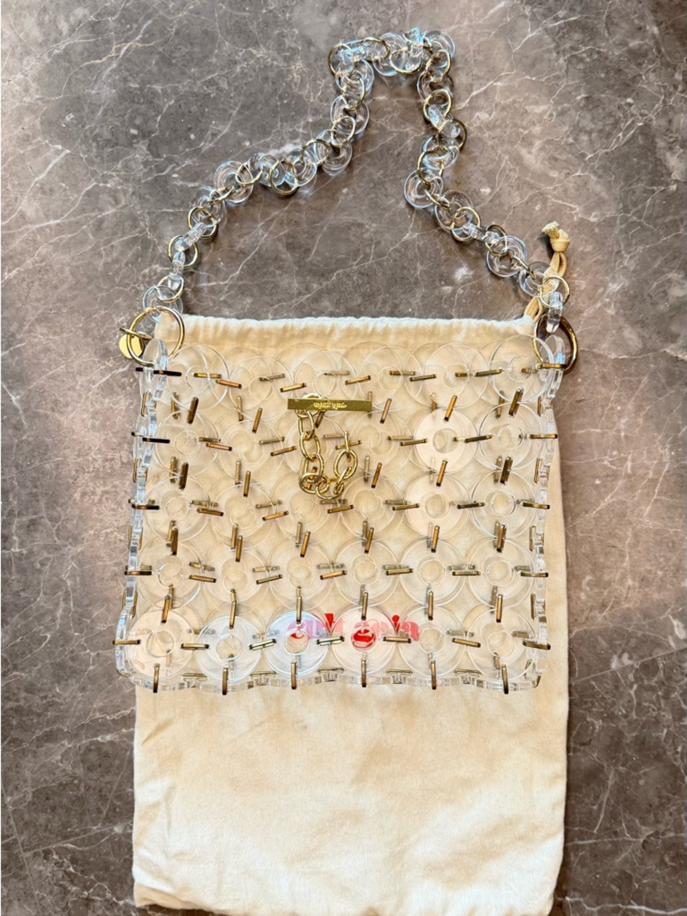 Cult Gaia Jasmine Acrylic Shoulder Bag - Picture 15 of 15